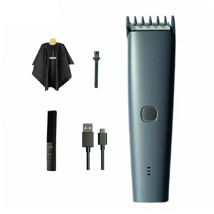 RIWA машинка для стрижки волос RE-6115 | Время использования: 1 ч | Время зарядки: 1,5 ч | Silver, JOYA