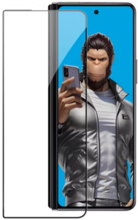 BlueO стекло для Samsung Z Fold 7, Anti-glare Matte Anti-Static Dustproof receiver Black