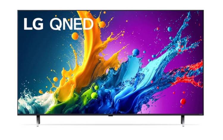 Телевизор LED 43" (108 см)  LG 43QNED80T6A.ARUB / SmartTV, Edge LED, QNED, 4K UltraHD, Wi-Fi, 60 Гц, webOS, HDMI х 3, USB х 2 шт, черный титан / Global