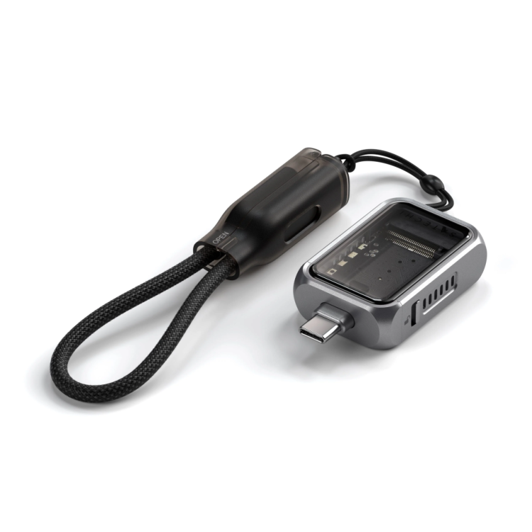 Satechi Корпус для SSD M.2 NVMe | USB 3.2 Gen 2 | Совместим с iPhone 15/16 Series и смартфонами с Type-C