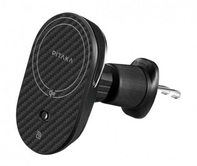 Pitaka Автомобильный держатель с беспроводной зарядкой | NEW MagEZ Car Mount Pro 2 Qi 2 MagSafe vent (вентиляция)