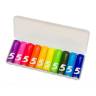 Батарейки алкалиновые Xiaomi ZMI Rainbow типа AA (уп.10 шт.) (AA 501), цветные JOYA