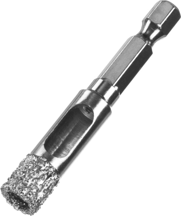 Зубр 29865-10 Cверло Профессионал алмазное универсальное, d=10 ммхвостовик HEX 1/4"