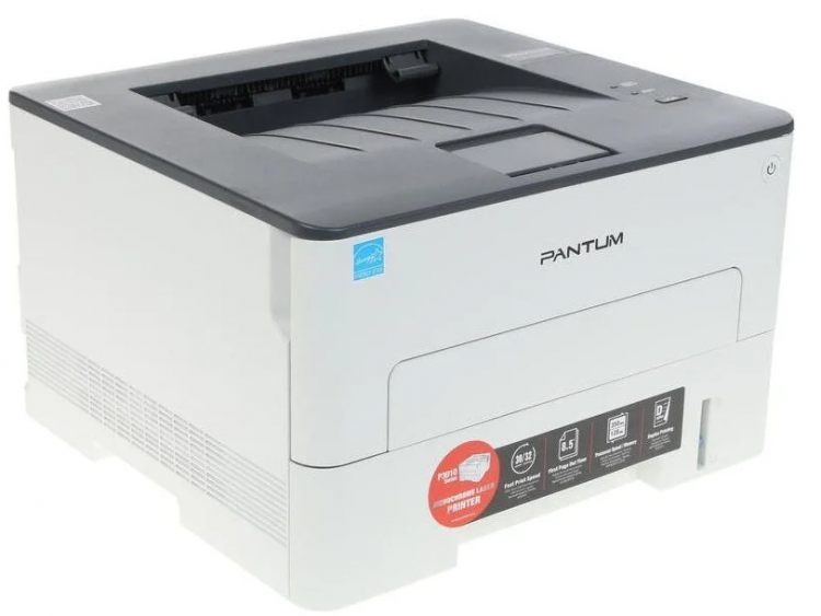 Принтер лазерный Pantum P3010D / черно-белая печать, A4, 1200x1200 dpi, ч/б - 30 стр/мин (A4), USB 2.0 / Global