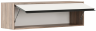Woodville Шкаф навесной "Электра" дымчатый / белый | Ширина - 120; Глубина - 35; Высота - 35 см