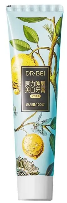 Зубная паста Xiaomi Dr.Bei Toothpaste /  Аромат Lemon Mint, world