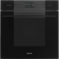 Smeg SOP6102S2PB3 Коллекция: Linea | Встраиваемый духовой шкаф с паром | Черный | Полезный объем: 68 л | Максимальная температура: 280 °C | Пиролитическая очистка | Количество программ: 12 | Мощность: 3000 Вт | Размеры: 592 x 597 x 548 мм