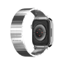 Mageasy магнитный ремешок из нержавеющей стали Maestro M | для Apple Watch 42 мм, 44 мм, 45 мм, Ultra 49 мм | Цвет: Серебро