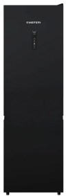 Meferi MFR185BK Тotal No Frost Combi Ultra, холодильник отдельностоящий с инвертором,Полезный объем  310 л., 185.3см х 59.5см х 63.5см 