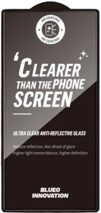 BlueO стекло для Samsung Z Fold 7, AR Anti-reflective with Dustproof receiver Black