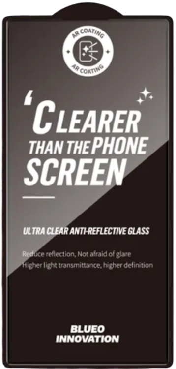 BlueO стекло для Samsung Z Fold 7, AR Anti-reflective with Dustproof receiver Black
