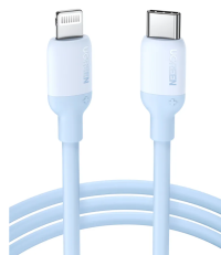Ugreen Кабель US387 (20313) | USB-C to Lightning Silicone Cable | Длина 1 м | Цвет: синий