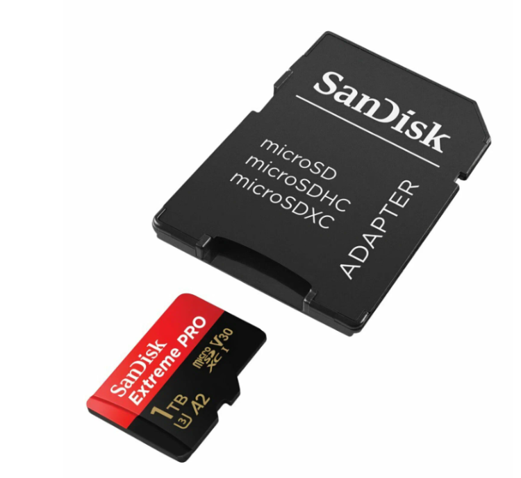 Карта памяти SanDisk Extreme PRO SDXC 64/128/256/512 ГБ Class 10 UHS-I U3 V30 (R/W 200/140 Mb/s)