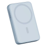 Aukey Внешний аккумулятор Magnetic 10000 мАч | Совместим с MagSafe Qi Blue