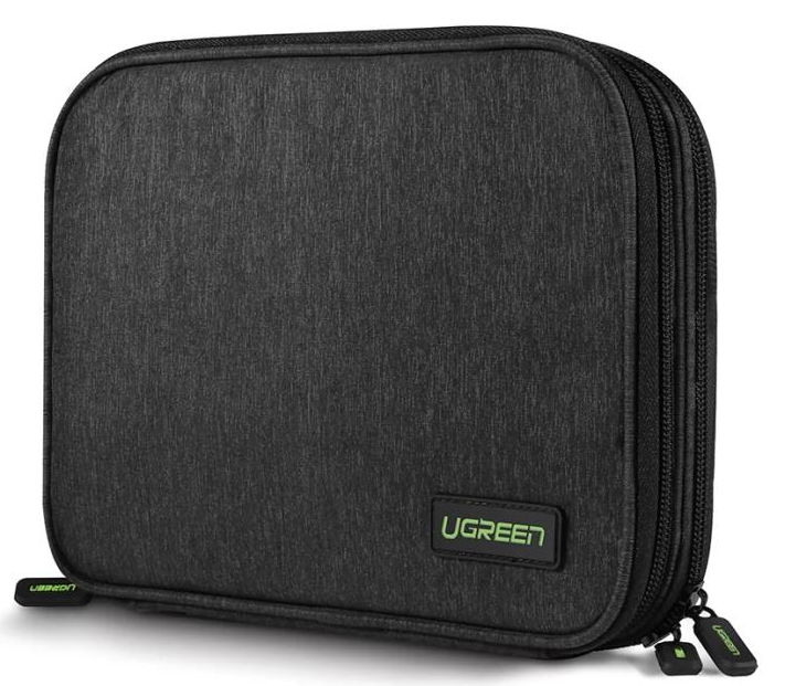 Ugreen LP931 (65554) Органайзер для электронных аксессуаров и документов Electronics Accessories Travel Organizer. Цвет: черный