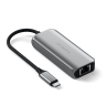 Satechi USB-C Хаб 4-в-1 с Ethernet 2.5 Гбит/с, HDMI 4K и USB 3.0 — для MacBook, iPad, ноутбуков