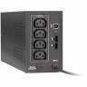 ИБП ExeGate Power Back BNB-650.LED.AVR.C13.RJ.USB <650VA/360W, LED, AVR,4*IEC-C13, RJ45/11, USB, Black> <EP285542RUS>