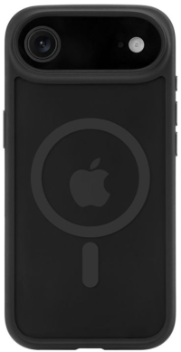 uBear Чехол для iPhone 17 Air Shade Case | MagSafe | Усиленный | Силк-тач, черный