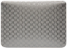 Lagerfeld Чехол для ноутбуков 16" | Магнитная застежка | Saffiano Sleeve Monogram NFT Choupette, Silver