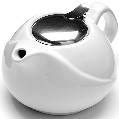 Loraine 23057-4 Заварочный чайник Керамика 750мл БЕЛЫЙ LR