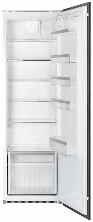 Smeg Встраиваемый однокамерный холодильник Smeg S8L1721F  / Общий объем: 311л. / 177.2*54.8*54.9