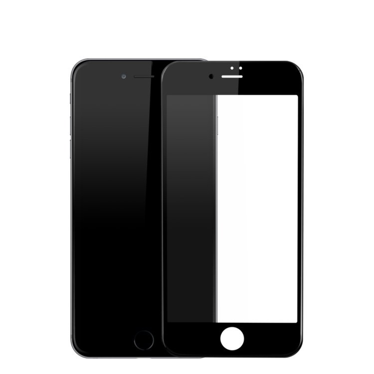 Стекло для IPhone 7\8 (3D) черное