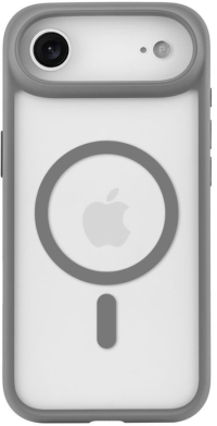 uBear Чехол для iPhone 17 Air Shade Case | MagSafe | Усиленный | Силк-тач, серый