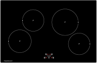 Kuppersbusch Варочная индукционная панель KI 8120.0 SR | ВхШхГ: 54х79,8х51,8 см | Стеклокерамика | Режим поддержания температуры | Автоматика закипания | Страна-производитель: Германия