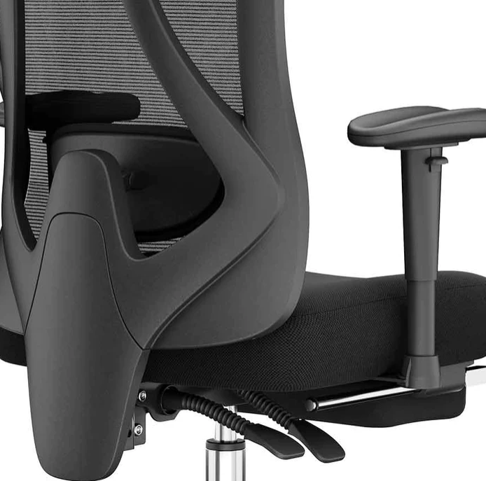 Компьютерное кресло Xiaomi HBADA Ergonomic Computer Office Chair StandartGrey, world