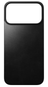 Nomad Magnetic Leather Back чехол-накладка для iPhone 17 Pro Max, кожа Horween, черный