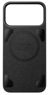 Nomad Magnetic Leather Back чехол-накладка для iPhone 17 Pro Max, кожа Horween, черный