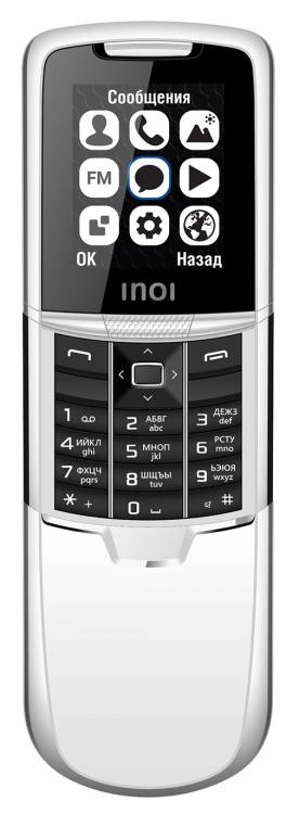 Мобильный телефон INOI 288S с металлическим корпусом