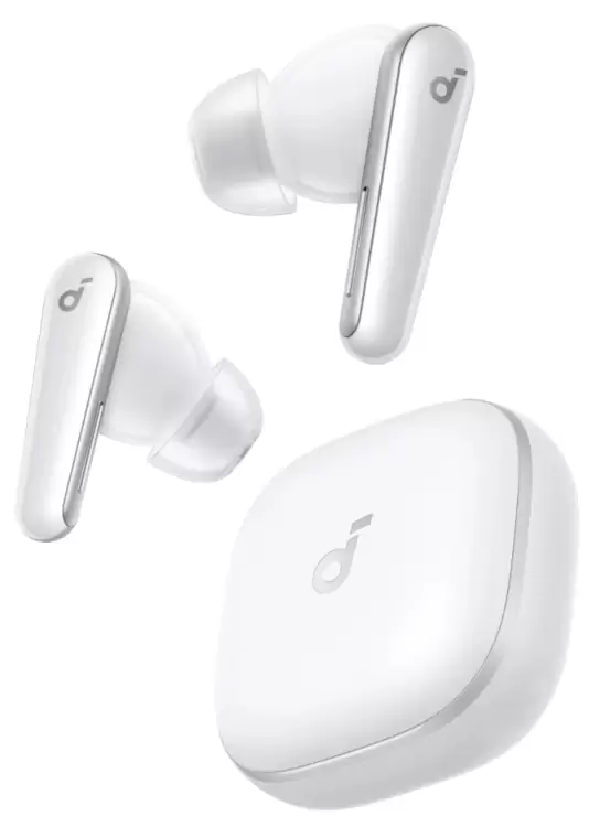 Anker TWS Soundcore Liberty 5 Беспроводные наушники | активное шумоподавление | до 8 и 12 часов автономной работы | корпус с защитой IP55 | Цвет: Белый