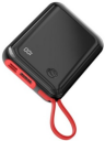 Портативный аккумулятор BASEUS Mini S Digital Display, 3A, 10000 мА·ч, с кабелем Ip PPXF-E01
