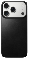 Nomad Magnetic Leather Back чехол-накладка для iPhone 17 Pro, кожа Horween, черный
