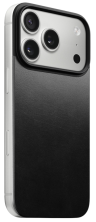 Nomad Magnetic Leather Back чехол-накладка для iPhone 17 Pro, кожа Horween, черный