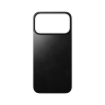 Nomad Magnetic Leather Back чехол-накладка для iPhone 17 Pro, кожа Horween, черный