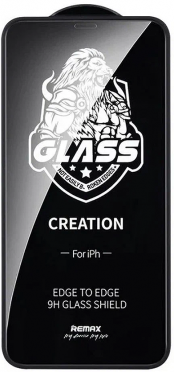 Remax GL-59 защитное стекло для Phone 13 Pro Max с силиконовыми бортиками