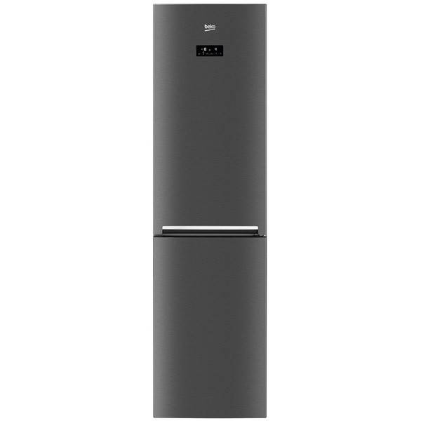 Холодильник Beko RCNK335E20VX , 300 л, внешнее покрытие-металл, размораживание - No Frost, дисплей, 54 см х 201 см х 60 см  / Global