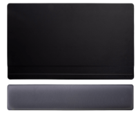 Moft Умный настольный коврик Smart Desk | 50,4 см х 30 см х 0,7 см | Эко кожа | корпус: стекловолокно, металлические пластины, черный