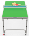Теннисный стол детский DFC DANDELION 48" 120 х 76 х 70 см/ складной/с сеткой/ 2 ракетки/ 2 белых мячика/ JG-T-84822