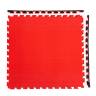 DFC Будо-мат, 100 x 100 см, 25 мм, цвет чёрно-красный