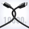 Ugreen HD119 Кабель HDMI (40101) 4K Male To Male Cable Braided (2 метра) чёрный