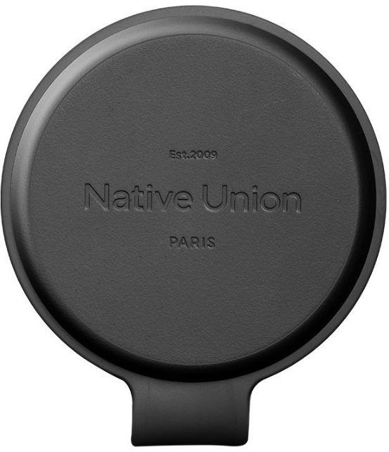 Native Union Voyage Беспроводное зарядное устройство 2 в 1 | Qi2 | Совместимо с MagSafe | Мощность 15 Вт, Black