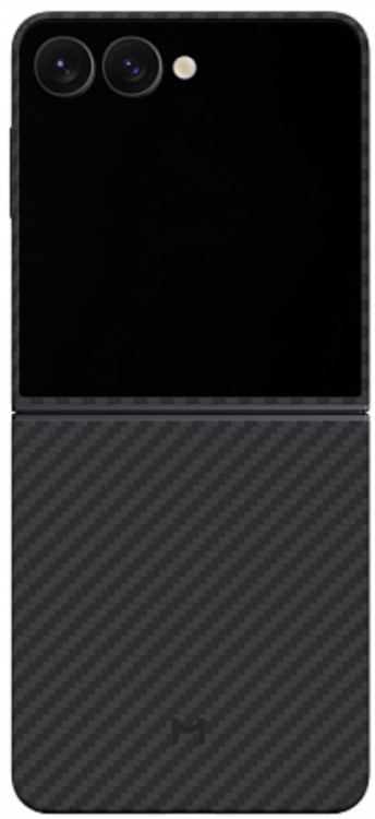 Magssory Чехол для Samsung Z Flip 7 Aramid Case, кевлар (арамид), с магнитами		