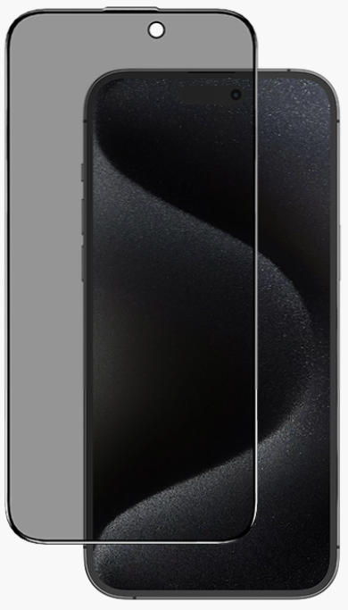 Ugreen Защитное стекло SP409 (25622) | Антишпион | iPhone15 Pro 6.1 inch | 2.5D | 1 шт | Privacy Screen Tempered Protective