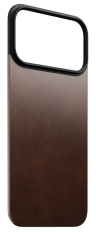 Nomad Magnetic Leather Back чехол-накладка для iPhone 17 Pro Max, кожа Horween, Коричневый