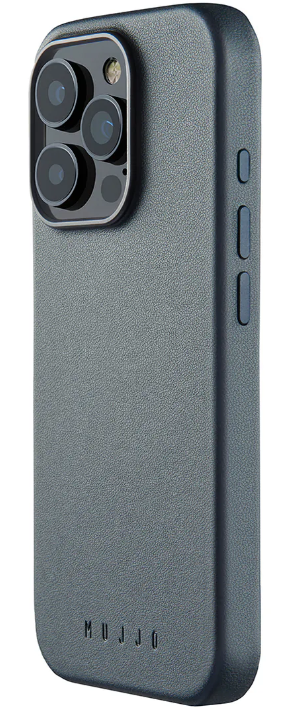 Mujjo Кожаный чехол Maizcase для iPhone 16 Pro, Blue