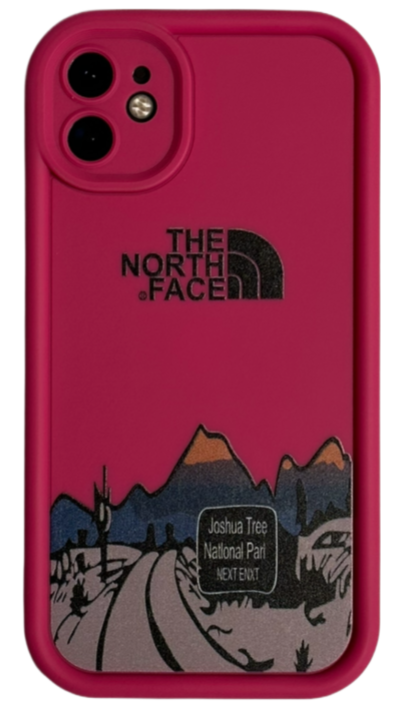 Чехол The North Face для Apple iPhone 11 | Цвет: Розовый