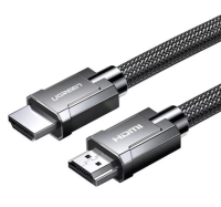 Ugreen HD135 Кабель HDMI (70320) 8K M/M Zinc+Nylon Round Cable (1,5 метра) серый